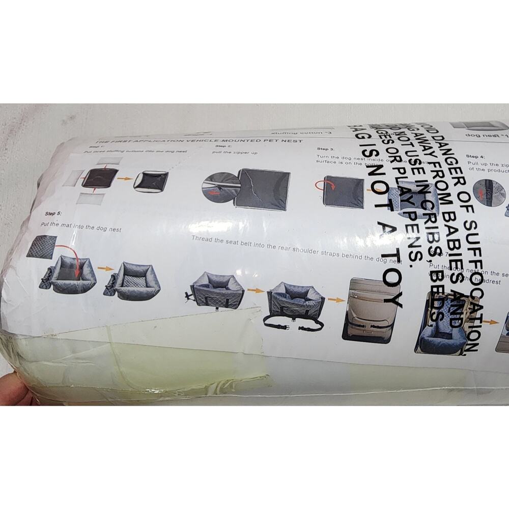 Vehicle mounted pet nest small/medium